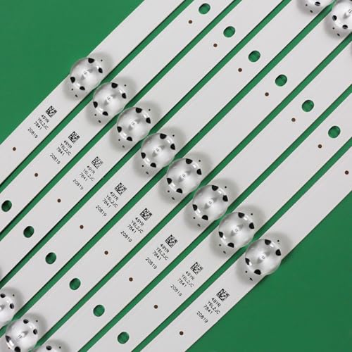 Tira LED de 510mm para reparar pantalla oscura de TV de 49 4