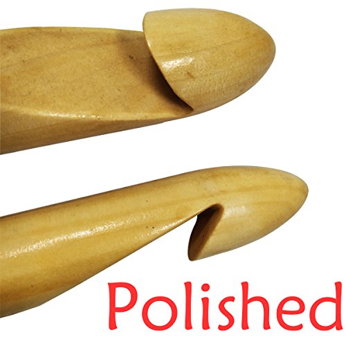 Uncinetto Grande Legno Ferri da Maglia Legno Ferri...