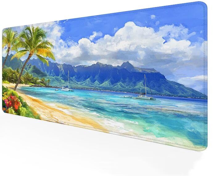 Tapis souris XXL imperméable et lavable pour PC