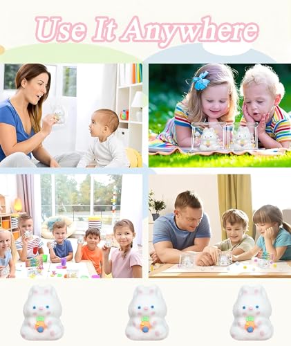 Image of Taba Squishy, Squishy Toys, Quishy Ball Cat Paw Squishy Cat Paw Funny Novelty Cute Animals Fidget Toy for Girls Boys Birthday Party Gifts Relaxation for Kids Teenage (2Pcs Rabbit)
