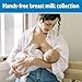 Dr. Brown's 100% Silicone One-Piece Breast Pump,Hands-Free Breast Milk Collector with Anti-Colic Options+ Baby Bottle (4 oz/120 mL),Level 1 Nipple,Travel Lid and Travel Bag