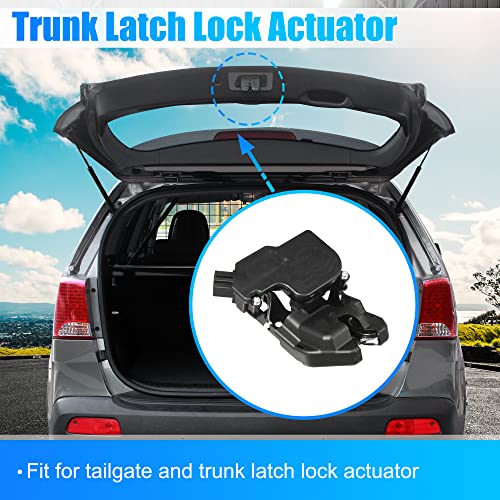 Image of X AUTOHAUX Car Rear Tailgate Latch Actuator Rear Trunk Door Lock Latch 74851-SDC-Y01 for Honda Accord 2003-2007