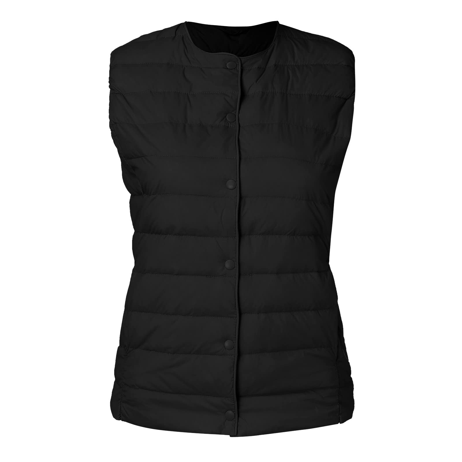 Gilet Piumino Donna 100g | Imbottito In Piuma D'Anatra | Leggero E Confezionabile | Made In Italy - Foto 7