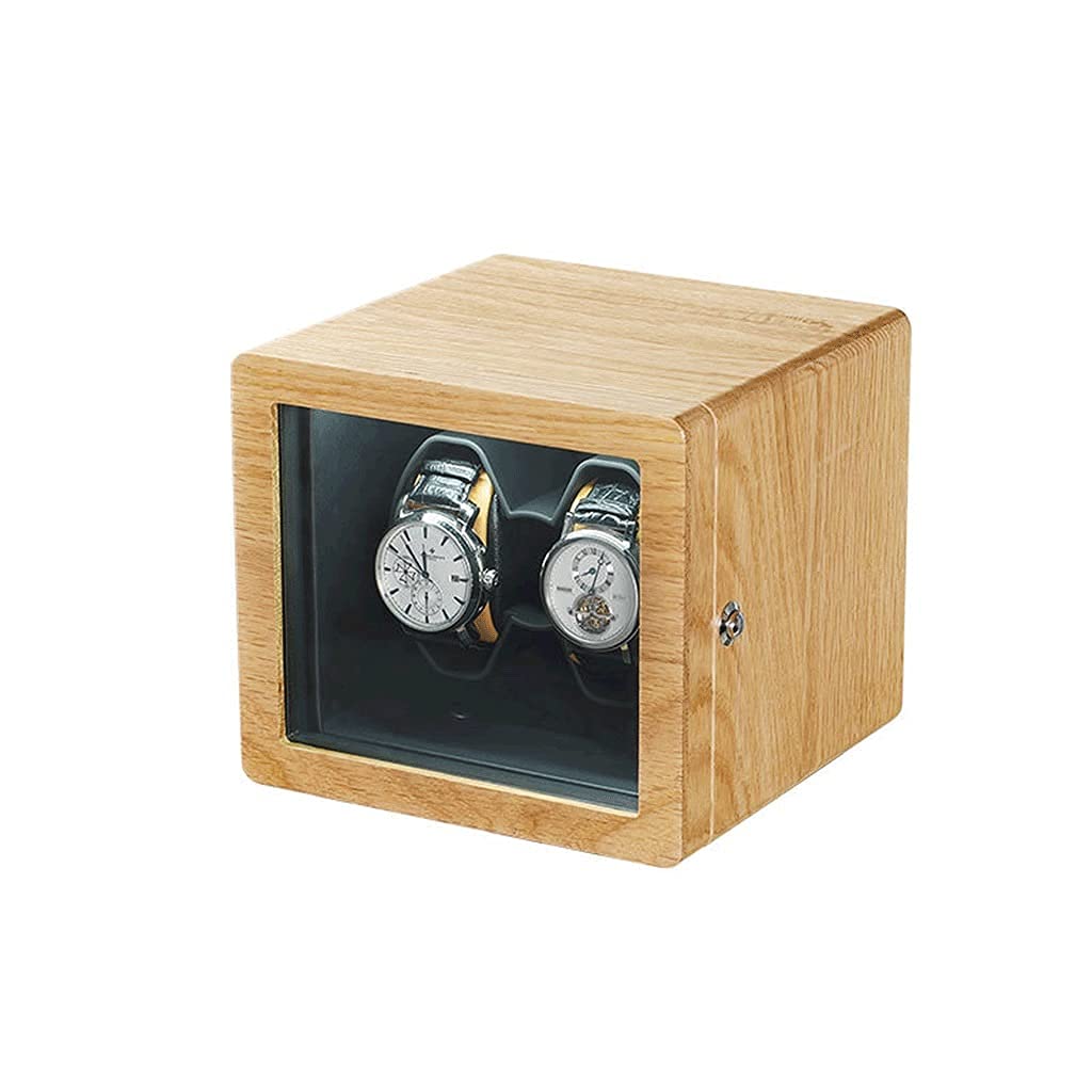 Guarda Gli avvolgitori Shaker Moto motorino di avvolgimento Automatico Giradischi Meccanici per 2 Orologi da Polso per Orologio Regalo di Lusso Orologio Orologio storageri