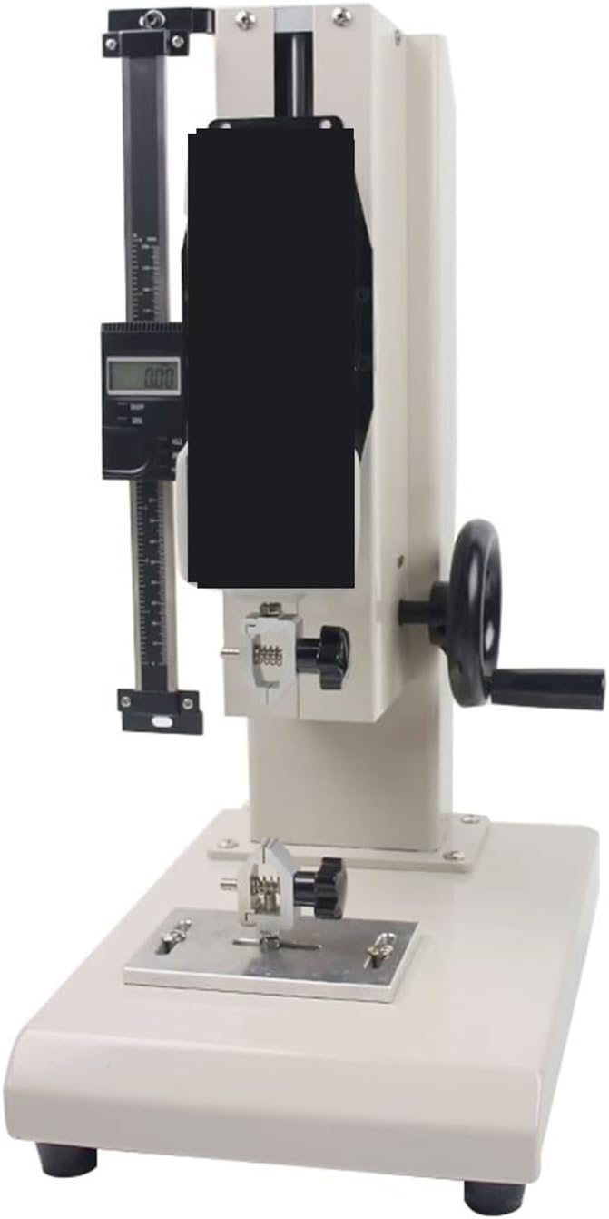 Digital Tele Cress Testing Machine with Display Gauge & Screw Dynamometer Base, 500N-50KG, Perfect for Material Strength Evaluation & Testing
