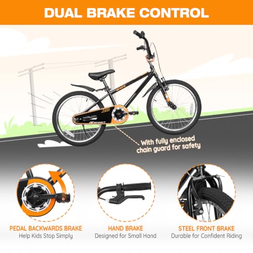 Yventix 20 Inch BMX Style Bike
