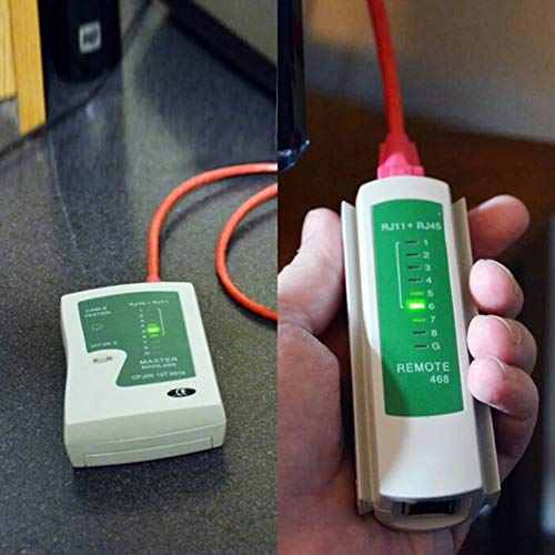 StoreIN Rj45 Rj11 Crimping Tool with Network Lan Cable Tester Combo Set For Networking and Office Used. 2