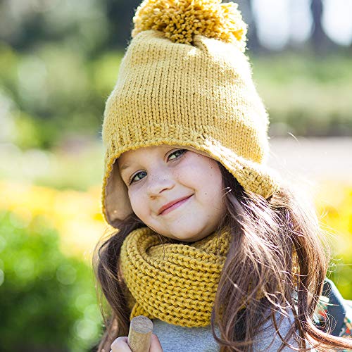 Kids Warm Winter Earflap Knit Hat (Fleece Lined)4