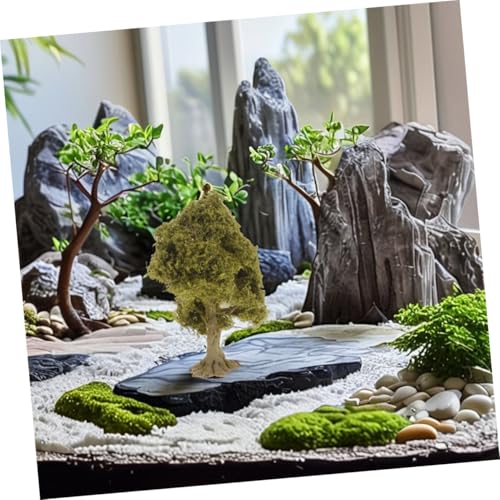 Arbre modèle miniature de 12 cm pour paysage de table de sable et micro scène