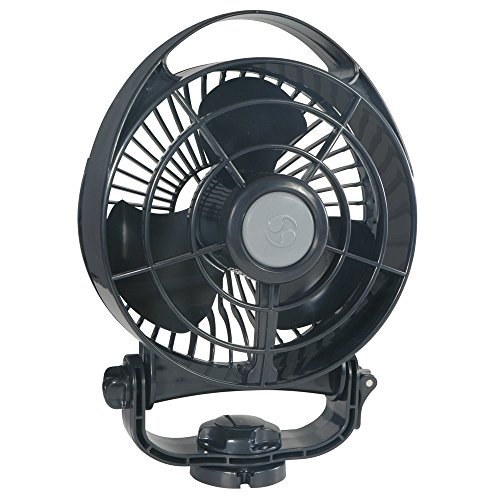 CaframoBora 748 24V 3-Speed 6" Marine Fan - Black