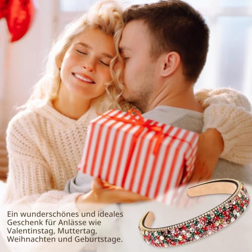 Foto von Xrten Haarreif mit bunten Strasssteinen, für Mädchen, Haarreif, Haarschmuck, mit niedlichem Design