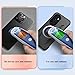 HANPINYOU Frameless Transparent Matte Hard PC Metal Lens Case For Oppo Reno 10 9 8 7 5 K 6 SE Pro Plus Car Magnetic Graphene Heat Dissipation Bumper Shell Cover Protector (Black,Reno 10)
