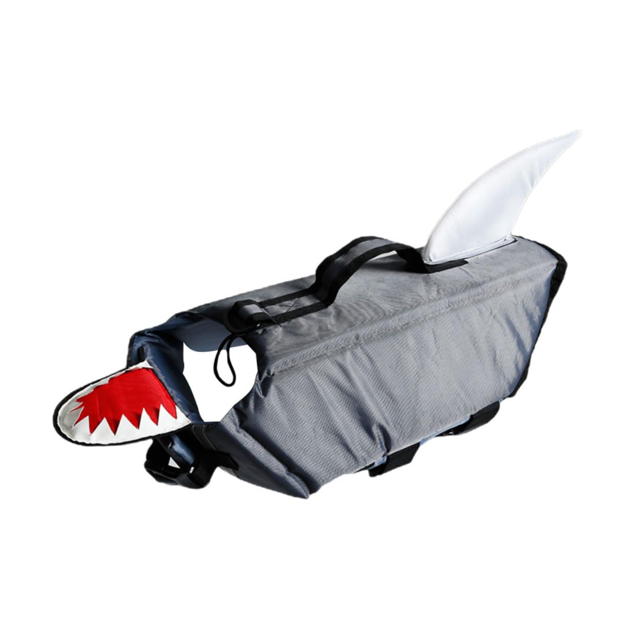 Sosoport Dog Swimming Swimwear Shark-Themed Life Vest Reflective Compact for Pet Safety at Beach Pool