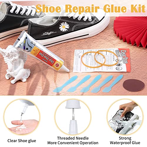 Shoe Glue Sole Repair Adhesive, Evatage Waterproof Shoe Repair Glue Kit