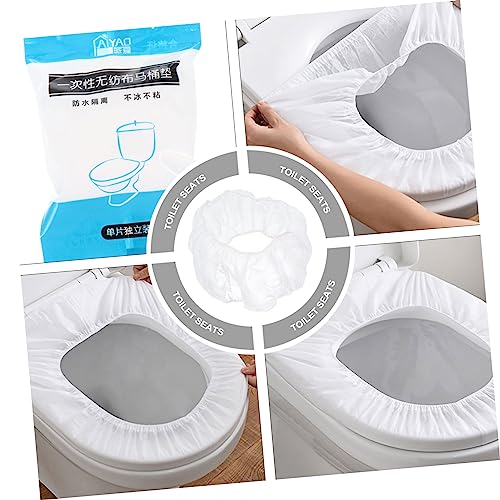 LAPYAPPE 30個 使い捨て防水トイレ便座カバー 携帯用包装ポータブル便座 大人 兼用旅行用公衆トイレ衛生保護