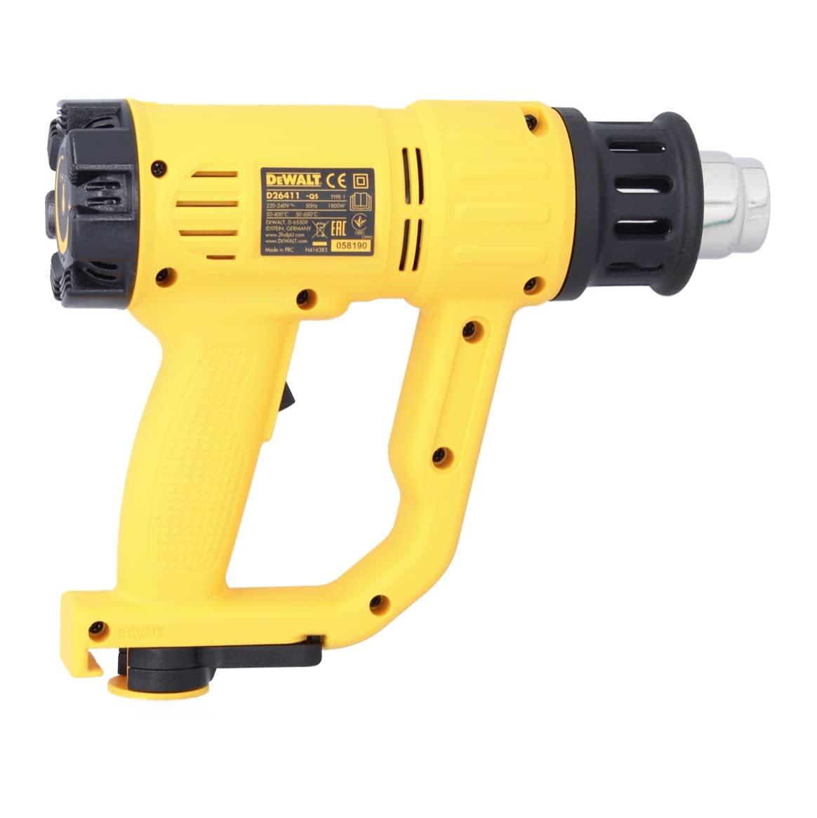 DeWalt D26411 Décapeur thermique 1800 W Noir/Jaune