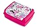 LULABI LULABI DISNEY MINNIE MOUSE URBAN MÚSICA Fiambrera óptima para para el almuerzo de los niños, sandwichera escolar, lonchera infantil, hecha de polipropileno, tamaño 17 x 13 x 6.5 cm, 900 g
