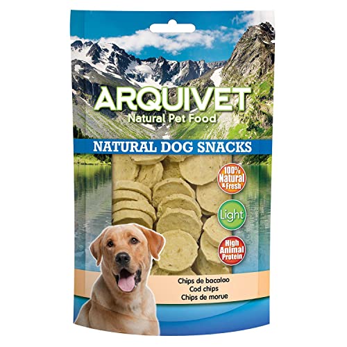 Arquivet Chips de Bacalao, 100 g (Paquete de 1)