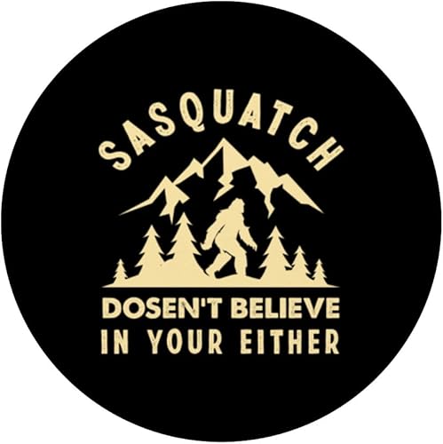 Miniatura 3 de Sasquatch Dosen't Belive In You tampoco Bigfoot PopSockets intercambiables PopGrip