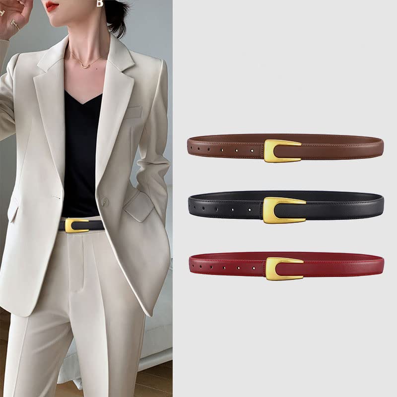 Womens Leather Belt Skinny Waist Belt for Dresses Gold Belts for Women Dresses Womens Belts for Jeans2