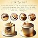 Confect Glistening Gold Fondant | Edible Metallic Fonadant | Chefs Choice Gold Fondant for Christmas Cake Decorating | Vegan, Gluten-Free, Nut-Free, Palm Oil-Free – 8.8 Oz