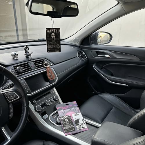 Image of PumpCar 2 pieces brook double-sided hanging Japanese anime vanilla-scented One Piece car air freshener Cool anime hanging air fresheners for rearview mirror Car Interior Accessories Household Gifts