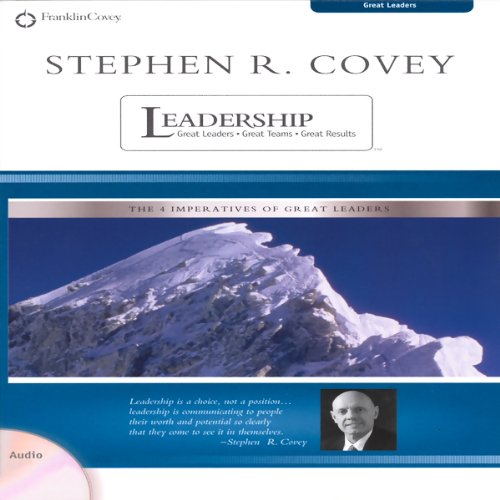 Cover art for Stephen R. Covey on Leadership