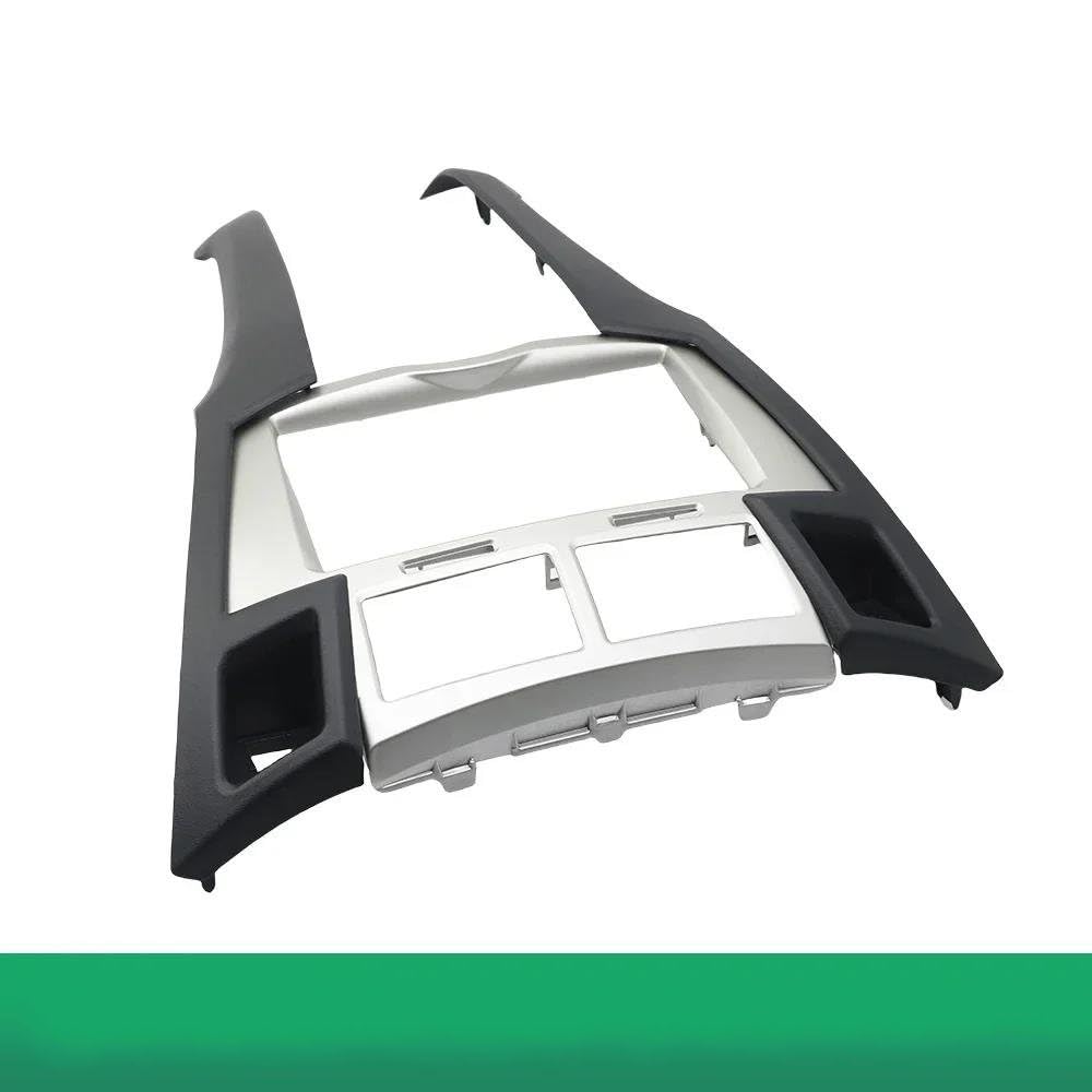 Marco De Instalación para Reproductor De DVD De 7 Pulgadas Y 2 DIN para Toyota para Yaris, para Vitz para Platz (2005-2011)(Plata,178x102mm)