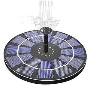 5W zonne-energie fontein met zonnepaneel Ingebouwde 800mAh batterij zonne-vijver pomp tuin waterpomp zonne-drijvende…