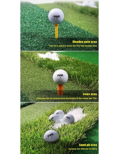 Tapis de practice de golf portable GZ - Équipement de simulation de swing taille unique - 5