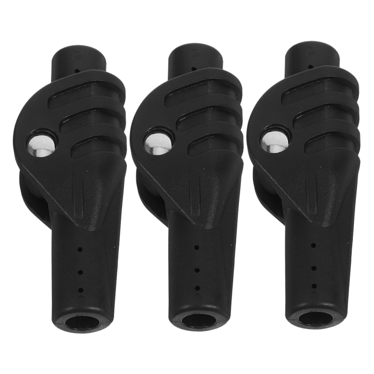 BESPORTBLE Joint De Tente Piquet De Tente Fournitures De Camping pour Le Camping sous Tente Accessoire De Tente Joint De Tige De Support De Tente Soutien Black Nylon