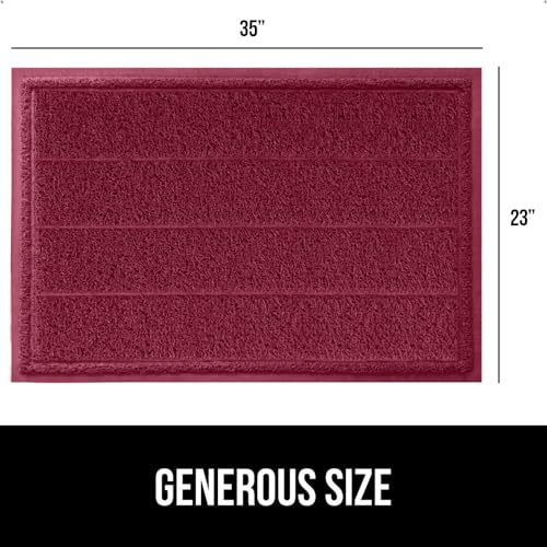 image for GORILLA GRIP Dirt Grabber Front Door Mat, 35x23 Heavy Duty Welcome Mat