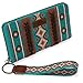 Wrangler Western Wristlet Wallet Purse for Women with Embroidery Credit Card Holder LG-WG2203-W006TQ