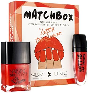 Nails Inc Matchbox Rascal/Hell Nail and Lip Paint