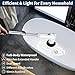 Electric Spin Scrubber - Cordless Cleaning Brush with Digital Display, 2 Speeds, 8 Brush Heads, IPX7 Waterproof, Adjustable Long Handle for Bathroom, Tub, Tile, Shower, and Car