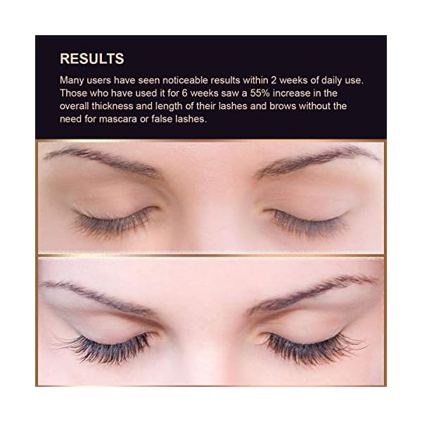 SILKSENCE Eyelash Growth Serum for Lash and Brow Irritation Free Formula (5ML)