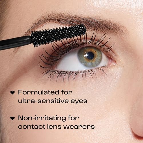Image of Alleyoop Tubing Mascara Black - Lengthening Mascara Tubing Formula, Smudge Proof for Sensitive Eyes, Clean Vegan Lash Definition, Biotin Peptide Infused, Full 8 mL