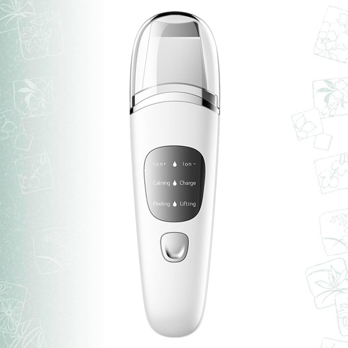 UKCOCO Limpiador Facial Ultrasónico Eléctrico 1 Unidad Máquina De Pala Belleza Portátil para Eliminar Puntos Negros Uso Facial Profesional LCD