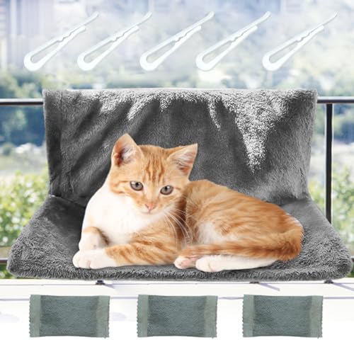 Heizkörperbett für Katzen,Katzenheizungsliege Katzenhängematte für Heizungen,HeizkörperliegeKatzen,Heizkörper Katzen Liege Matte Bett,Katzenbet...