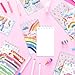JOINFANXIN Rainbow Mini Spiral Notebook, Rainbow Mini Pocket Notebook Small Memo Pad for Classroom Students, 16 Pages Portable Birthday Party Office Meeting Supplies (16 Pack)