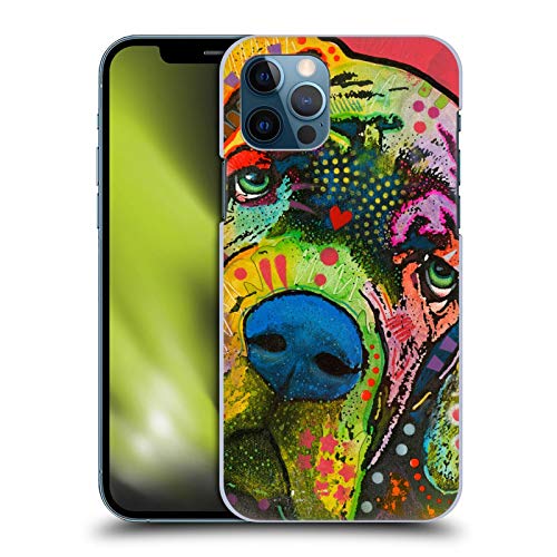 Head Case Designs Officially Licensed Dean Russo Mastiff Dogs Hard Back Case Compatible with Apple iPhone 12 / iPhone 12 Pro
