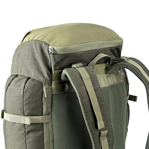 Image of TRIPOLE Expeak 60L Rucksack Bag for Men & Women | Front Opening, Laptop Compartment & Raincover | Trekking, Hiking & Backpacking