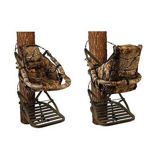 Summit 180° Max SD Self Climbing Treestand for Bow & Rifle Deer Hunting (2 Pack)