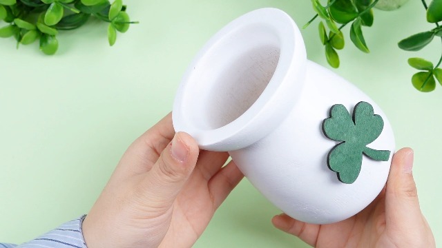 Amazon.com: Maxcheck 2 Pack St. Patricks Day Shamrock Vase Large