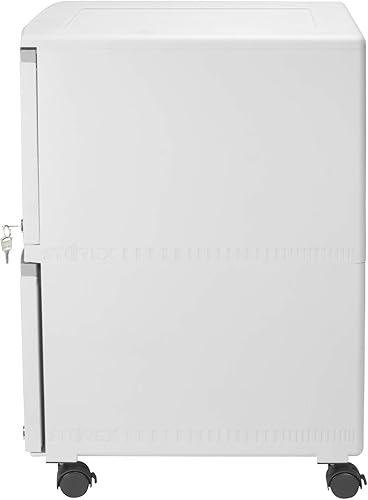 Miniatura 10 de Storex (61310B01C) archivador movible con 2 cajones y traba, de 18.25" x 14.75" x 26", color gris., Gris