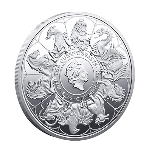 Cirdora Pièces Commémorative De La Reine Elizabeth II,Pièces Commémoratives du Jubilé De Platine De Sa Majesté La Reine,1952-2022 Reine Elizabeth Pièces Commémoratives en Métal Cover
