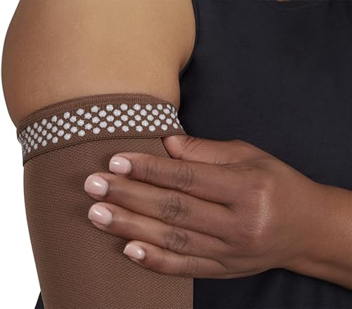 Miniatura 3 de mediven Harmony - Manga de compresión para brazo de linfedema de 20-30 mmHg con banda superior de silicona