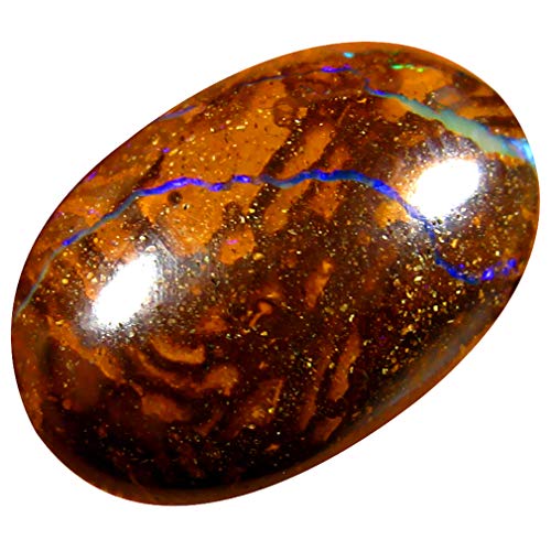 Opale boulder d'Australie 8.60 ct : finissez-en avec les bijoux sans âme grâce à cette gemme