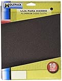 lijar hierro con taladro Lija hierro Maurer 9020019 Lija de hierro 2, grueso (pack de 10 pliegos)