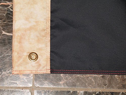 3X5 Embroidered Nylon Tea Stained Vintage Texas Flag Sleeve And Grommets #TOP3